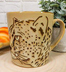 Ebros Glazed Stoneware Wildlife Safari Cheetah Print 16oz Ceramic Mug Coffee Cup