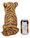 Ebros Large 10"H Indian Bengal Orange Tiger Cub Statue As Collection Decor Of Tigers