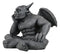 Ebros Horned Gargoyle The Dreamer Figurine Sitting Statue 6.5 Inch Long Thinker