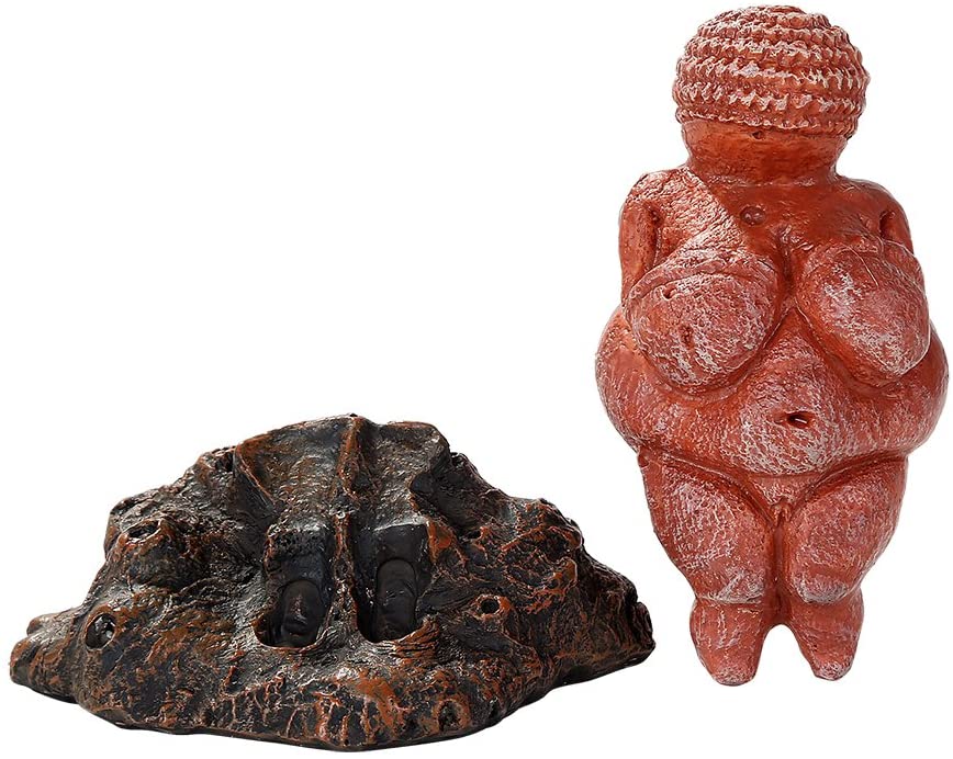 Ebros Mother Goddess Venus of Willendorf By Oberon Zell Artifact Replica Figurine