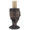 Skull Skeleton Grip Of Death Chalice Goblet Bronzed Toothpick Holder