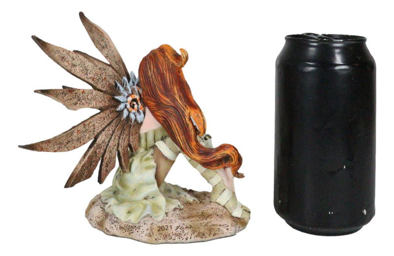 Amy Brown Thinking Of You Steampunk Aviator Pilot Fairy In Robot Wings Figurine