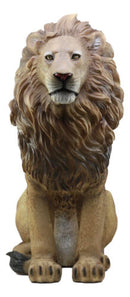Ebros King Of The Savannah African Pride Lion Statue 20"Tall The Majestic Aslan
