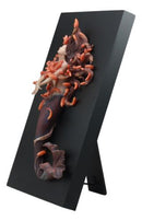 Sheila Wolk Metamorphosis Statue Mermaid With Goldfish Hair Easel Back Plaque