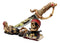 Ebros Pirate Buccaneer Skeletons Letter Opener Figurine Set With Dagger Knife