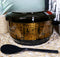 Large Japanese Restaurant Grade Gold Ohitsu Rice Container Serving Bowl & Scoop