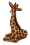 Ebros Gift 10" Tall Sitting Safari Adorable Giraffe Decorative Figurine Wild Life Animal Giraffes Collectible