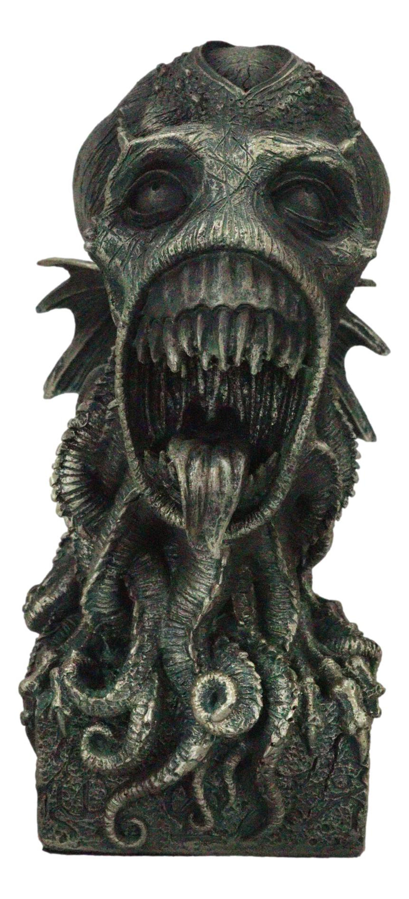 Myths Legends Ocean Terror Demonic God Cthulhu Baring Teeth and Tongue Figurine