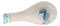 Nautical Marine Blue White Seahorse Ceramic Kitchen Utensil Holder Spoon Rest