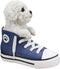 Ebros 'Paw-Star' Pups Puppy Bichon Frise Dog in Sneaker with Glass Eyes Figurine
