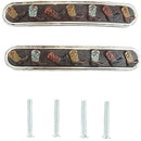 Set Of 6 Western Cowboy Cowgirl Boots Drawer Cabinet Door Bar Pull Knobs 9"L