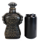 Ceramic Witchcraft Mad Doctor Skeleton Claws Poe Ravens Eyes Skull Potion Bottle
