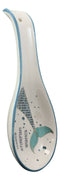 Ocean Marine Mermaid Kisses Starfish Wishes Ceramic Kitchen Utensil Spoon Rest
