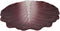 Ebros 12"W Ceramic Red Lettuce Shaped Serving Plate or Dish Platter (1 PC) - Ebros Gift