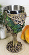 Ebros Myths & Legends Mysterious Forest Spirit Greenman Deity Wine Goblet Chalice Cup