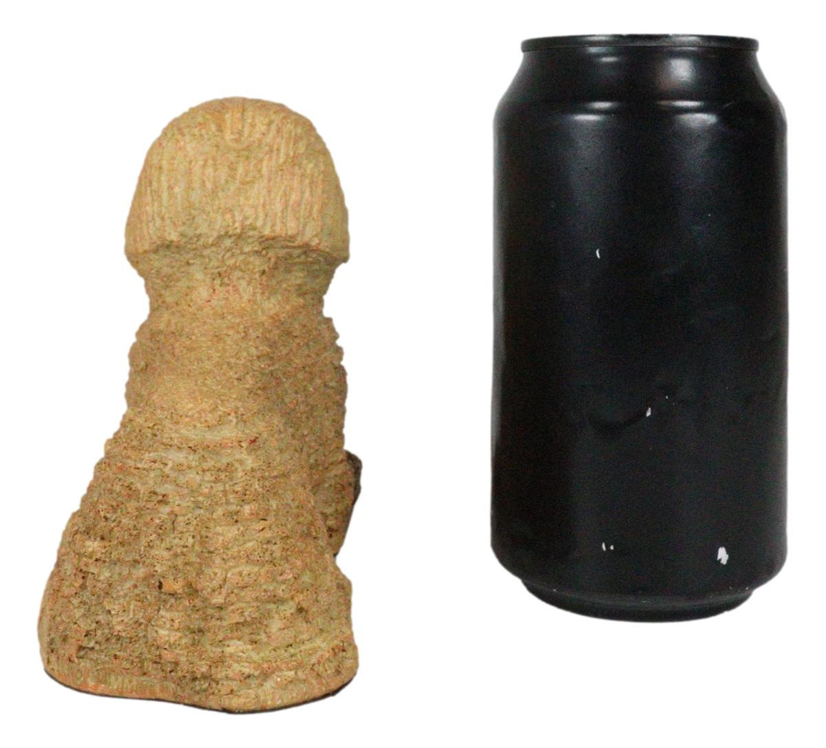 Egyptian World Wonder Great Sphinx Of Giza Androsphinx Sand Finish Figurine - Ebros Gift