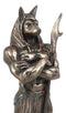 Ancient Egyptian Deity God Anubis With War Staff Statue God Of Afterlife Mummy