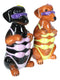 Bikini Hotties Wiener Dachshund Lady Dogs With Shades Salt And Pepper Shakers