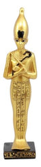 Egyptian Ushabti Funerary Figurine Shawabti Pharaoh With Hieroglyphs Statue