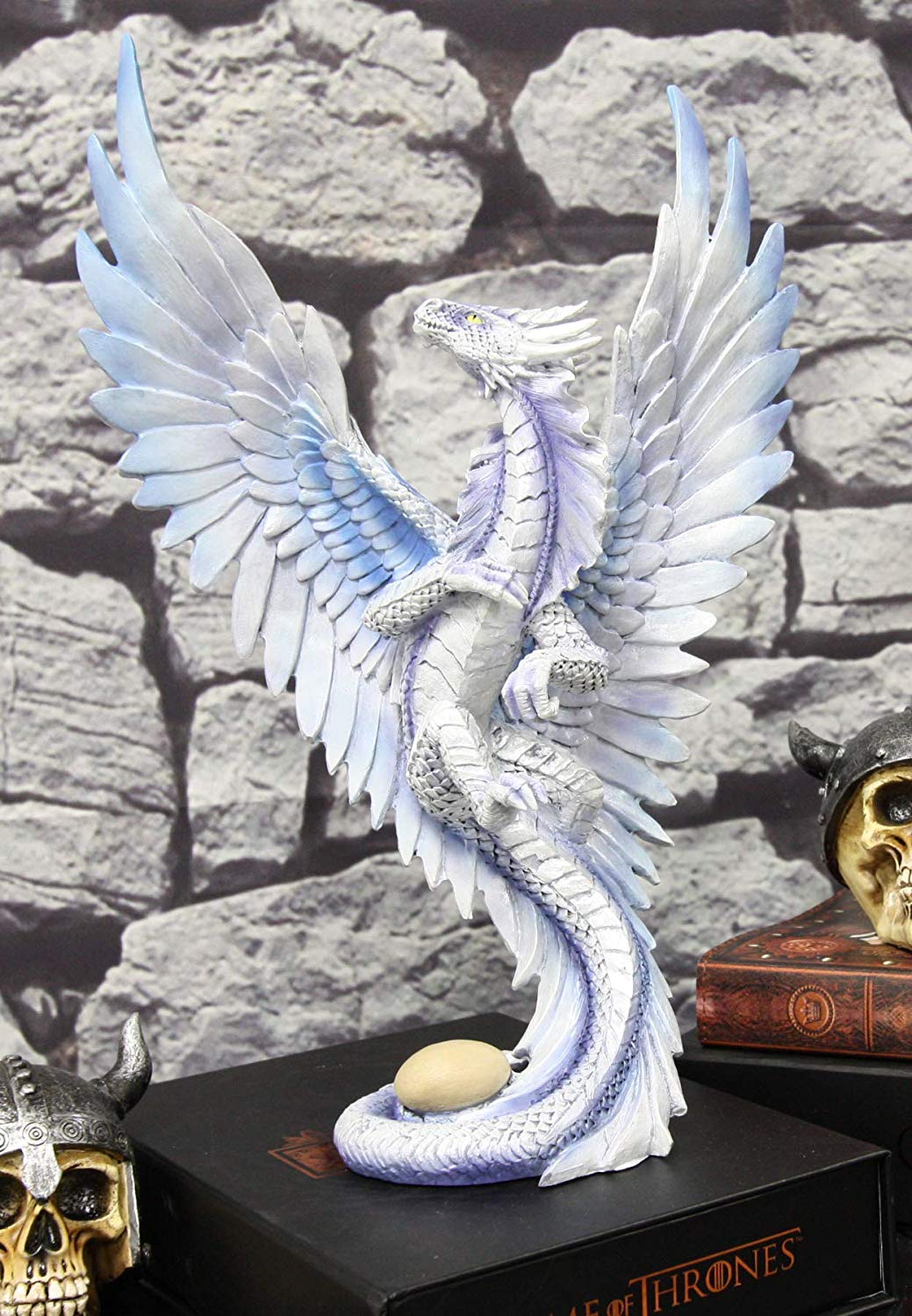 Ebros Sandstorm Cloud Wind Dragon Adult Mother 12"H Figurine Anne Stokes Fantasy