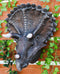 Ebros Jurassic Triceratops Wall Head Large 15.25" H Hanging Wall Decor Plaque