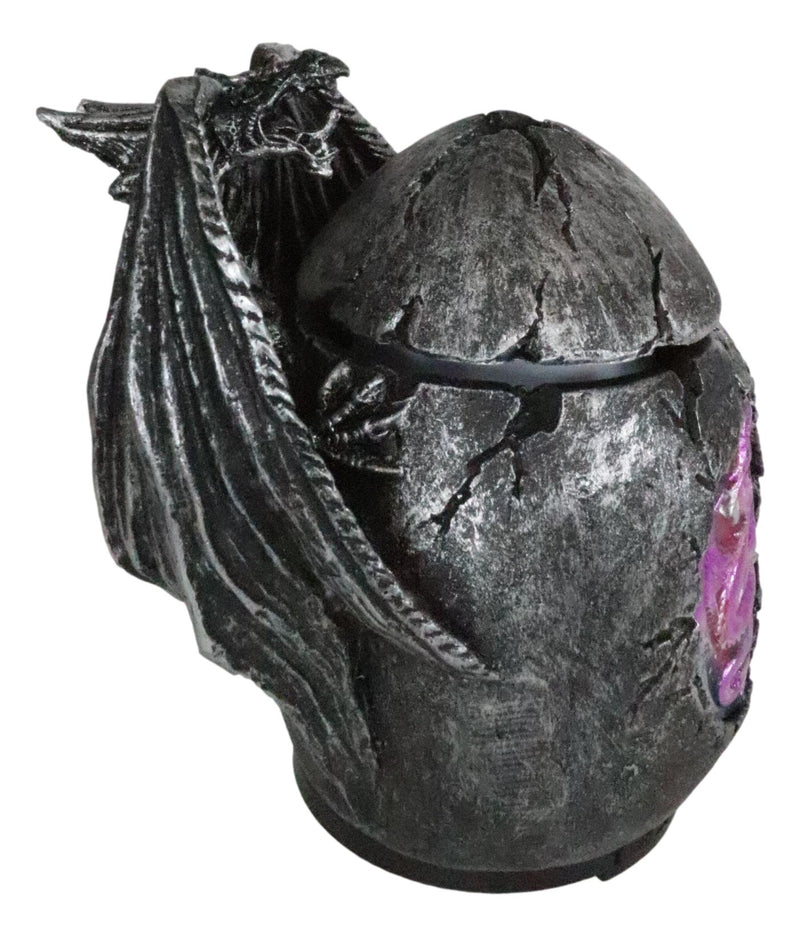 Ebros Prehistoric Conception Dragon Egg Fossil Aroma Oil Diffuser W/ LED Night Lights
