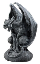 Ebros Warden Large Cathedral Guardian Crouching Winged Gargoyle Statue 12.5"H
