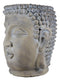 Shakyamuni Buddha Gautama Head Flower Plants Vase Planter Garden Statue 14.75"H