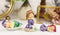 Ebros Whimsical Mergirls Mermaid Babies Small Miniature Figurines Set of 3