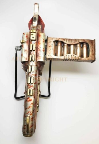 Ebros Zombie Survival Steampunk Case w/ Cartridge in Wooden Gun Case