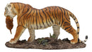 Ebros 14.25" Wide Large Realistic Wildlife Bengal Orange Tiger Mother Carrying Cub Statue Indian Jungle Tigers Giant Cats Decorative Resin Figurine Animal Collectible Home Decor Accent - Ebros Gift