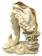 Ebros Gift Beautiful Ocean Atlantis Goddess Sitting Mermaid Adorned With Shells Figurine Collectible