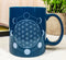 Pack Of 2 Flower Of Life And Phases Of The Moon Sacred Geometry Coffee Mugs 12oz