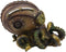 Ebros Gift Steampunk Octopus Marauder Cyborg Infantry Decorative Box Figurine 5.5"H