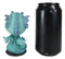 Ebros Wyrmling Baby Hatchling Blue Drake Yoga Dragon Bobblehead Figurine 4"H