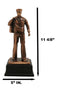 Patriotic Men Of Duty Homecoming Decorated Navy Sailor In Uniform Statue 11.5"H