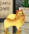 Lifelike Adorable Pet Pal Well Groomed Pomeranian Puppy Dog Miniature Figurine