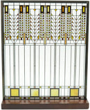 Ebros Frank Lloyd Wright Tree of Life Stained Glass 11.5" x 9.5" Desktop Plaque - Ebros Gift