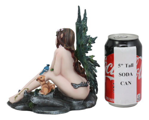 Ebros Tribal Forest Fairy Oracle with Friends Figurine Snow White Faerie Garden Decor