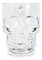Ebros Day of The Dead Grinning Skull Cranium Novelty Glass Mug W/ Bone Handle