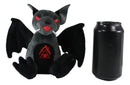 Ebros Fantasy Demonic Vampire Dracula Blood Thirsty Bat Luxe Soft Plush Toy Doll 9"H