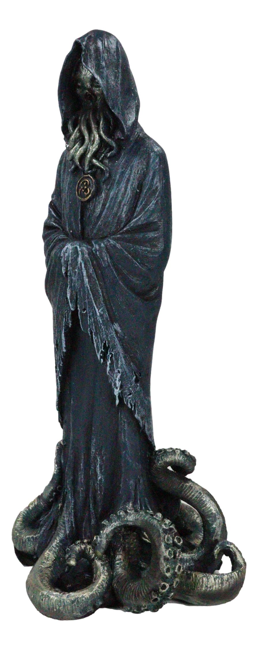 Underworld Hades Centurion Mythological God Cthulhu Octopus Tentacles Figurine - Ebros Gift