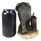 Ebros Gift African Savanna Majestic Elephant with Young Calf Figurine 8.5" L