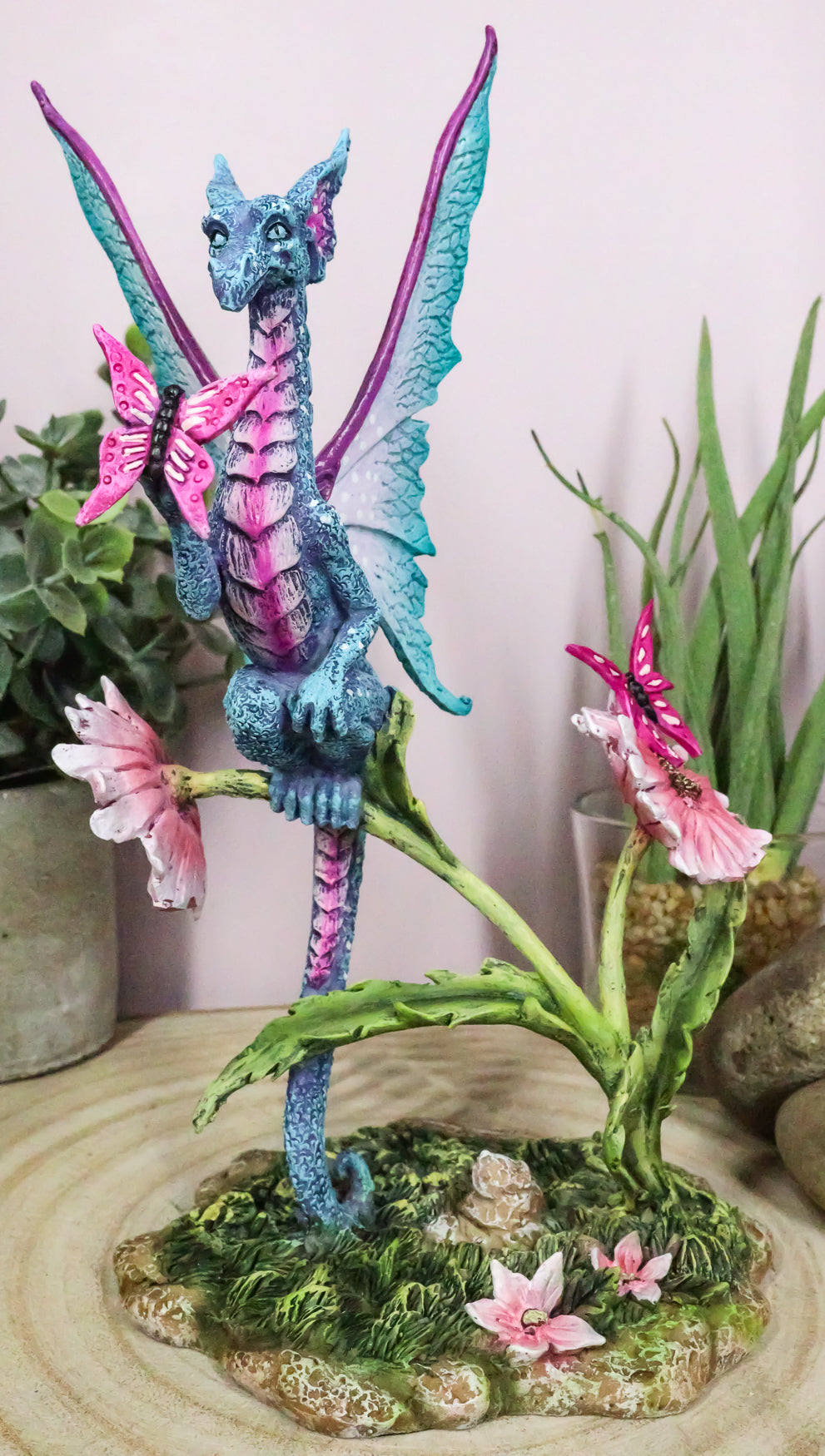 Ebros Butterfly Daydream Meadow Fairy Dragon Butterflies Figurine by Amy Brown