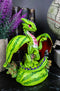 Colorful Garden Tropical Watermelon Green Thumb Dragon Statue Stanley Morrison
