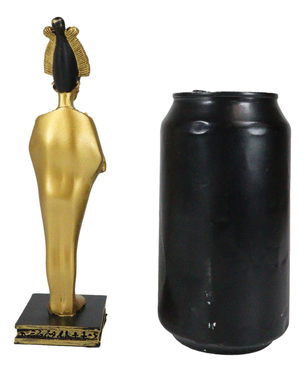 Egyptian Deity God And Judge of The Dead Osiris Holding Crook and Flail Figurine
