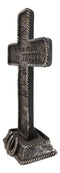Pack Of 4 Rustic Western Inspirational Christian Bible Verses Standing Crosses
