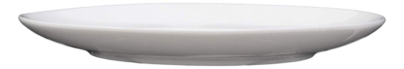 Ebros Pack Of 6 White Porcelain Round Plates (7" Appetizer Dessert Side Plate)