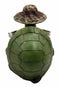 Old Wise Turtle Tortoise Wine Holder & Salt Pepper Shakers Holder Figurine Set