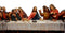 Ebros Da Vinci The Last Supper Of Jesus and Disciples Holy Communion Figurine 12.25"L